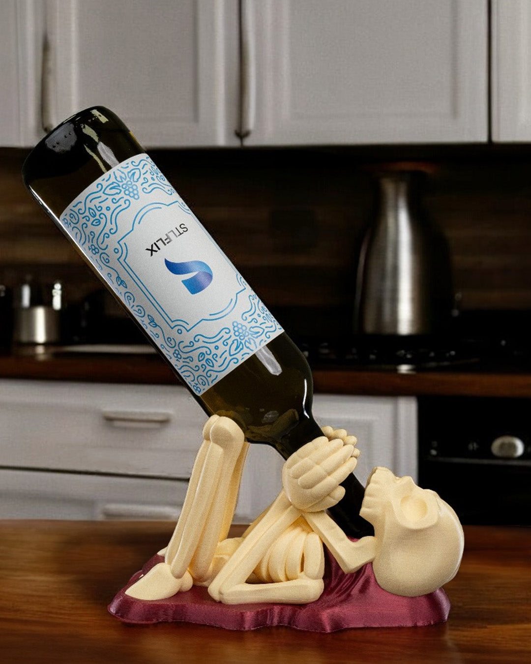 Skeleton Wine Bottle Holder