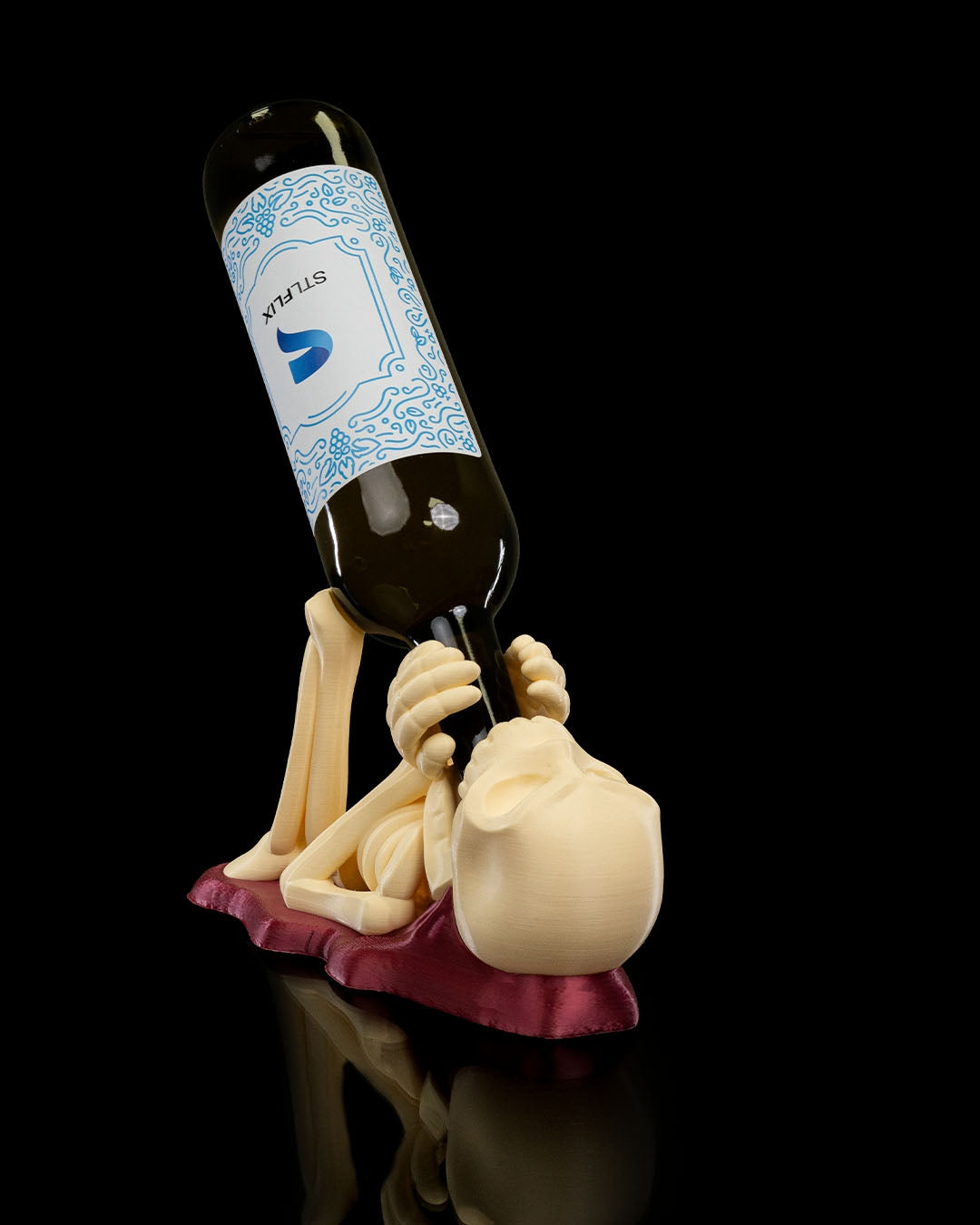 Skeleton Wine Bottle Holder