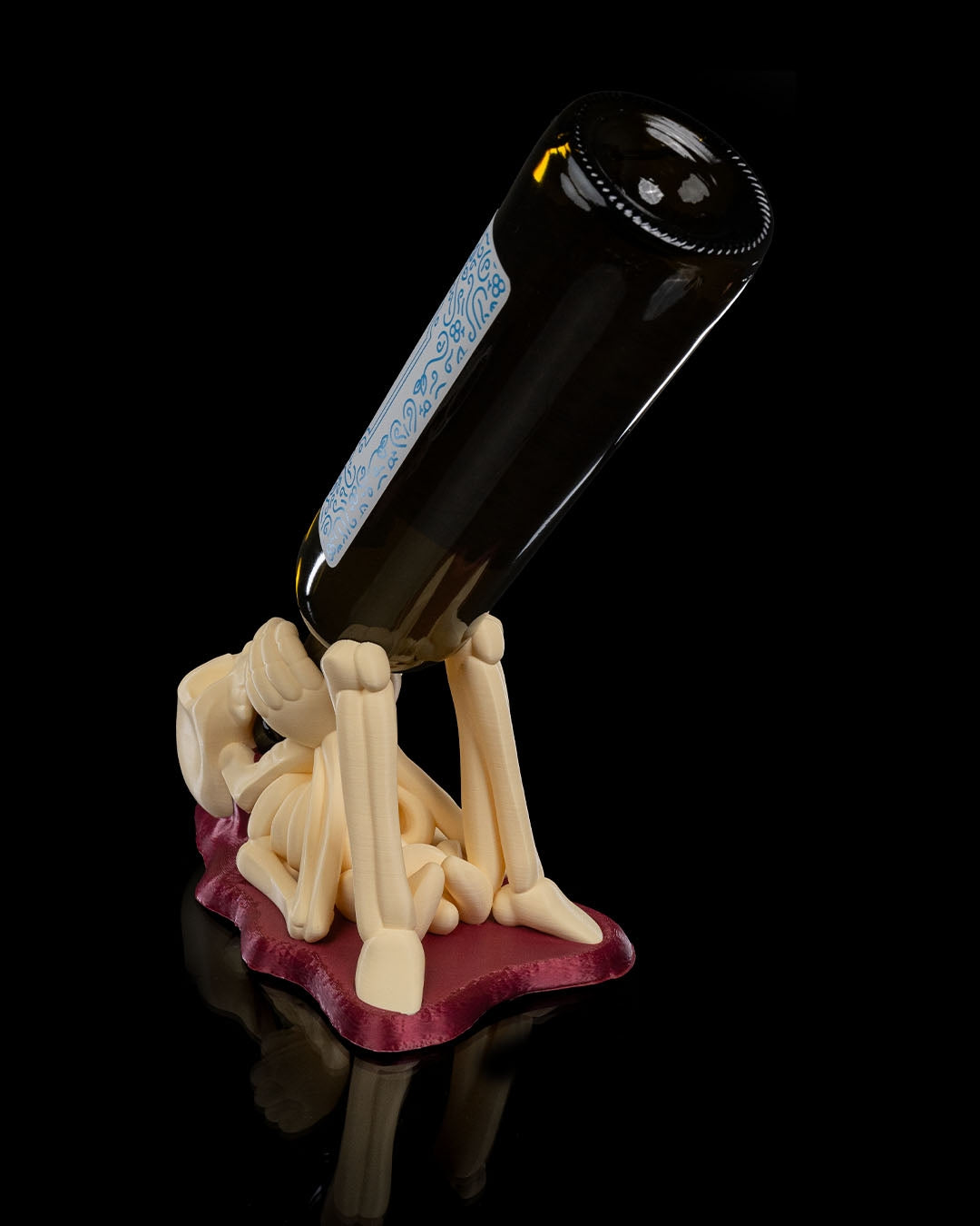 Skeleton Wine Bottle Holder