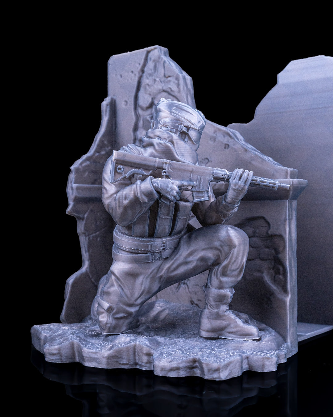 3D Printed Bookends Collection – Unique Shelf Decor