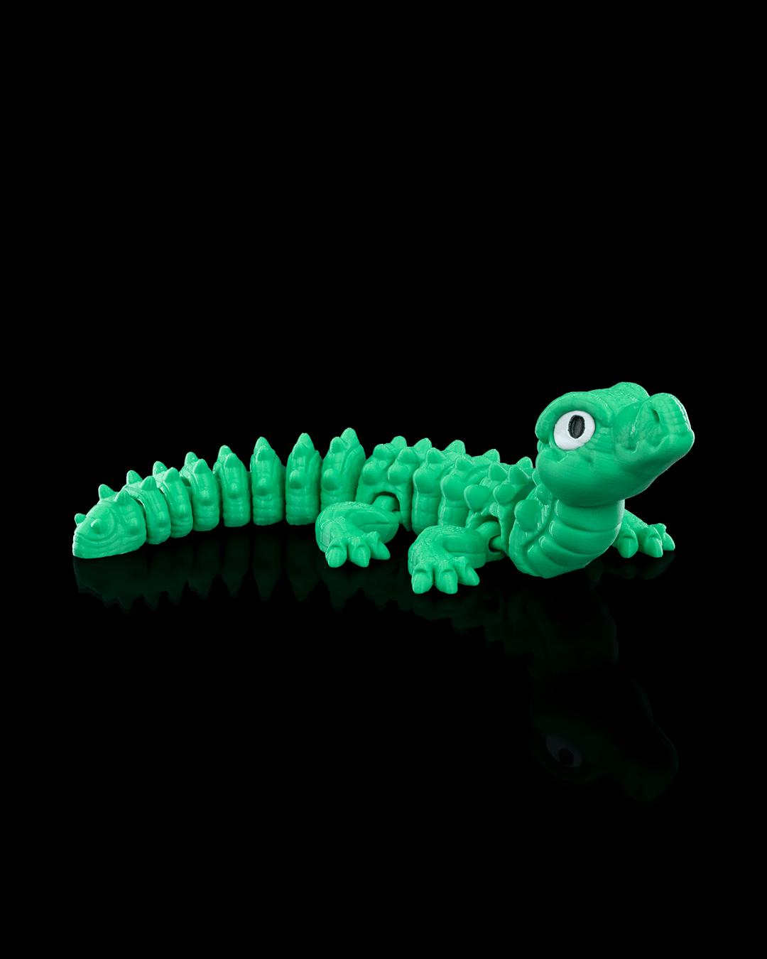 Articulated Animal Collection – Axolotl, Poison Dart Frog & Alligator