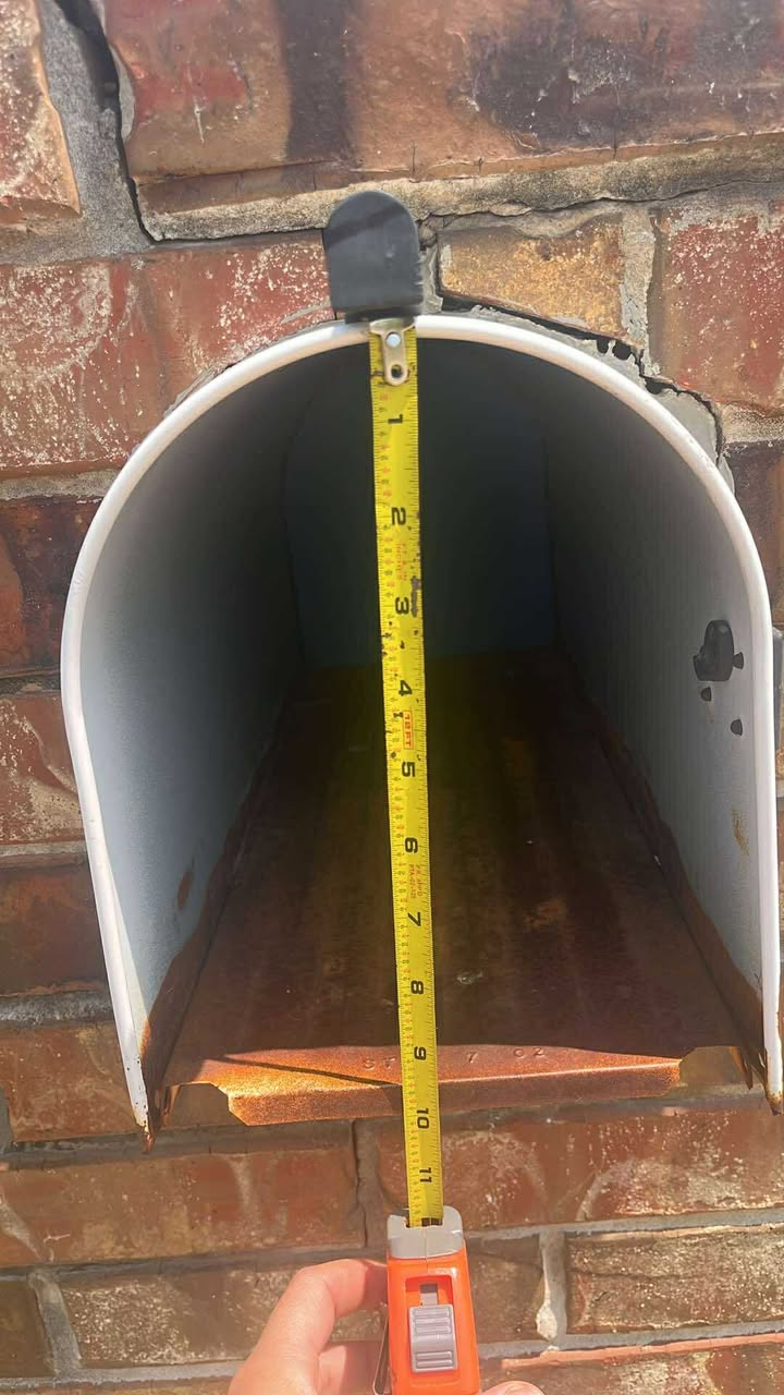 Custom 3D Printed Mailbox Door Replacement – With Latch & Address Numbers
