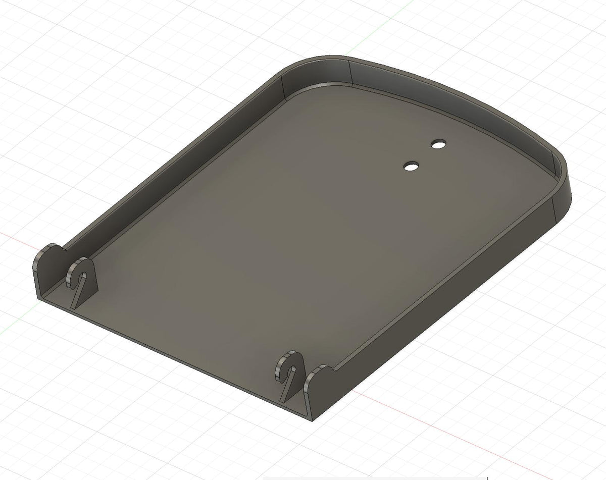 3D model of the Design 9 replacement door