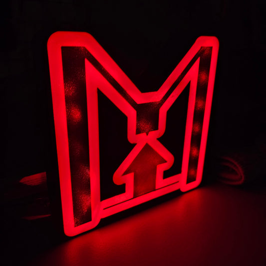 Custom 3D Printed LED Light Box – Logos, Sports, Mascots, Instruments & More