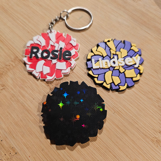 Personalized Sports Keychains – 3D Printed Custom Jersey & Ball