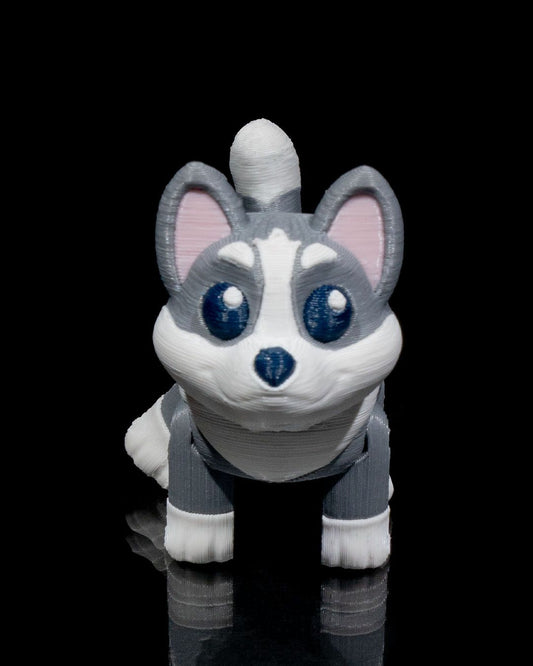 Mini Flexi Animal Collection – 3D Printed Pocket Pets & Fidget Friends