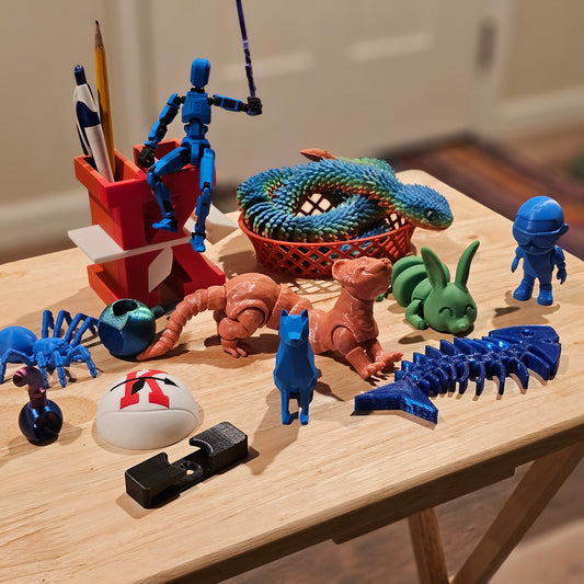 Behind the Prints: My 3D Printing Scrapbook