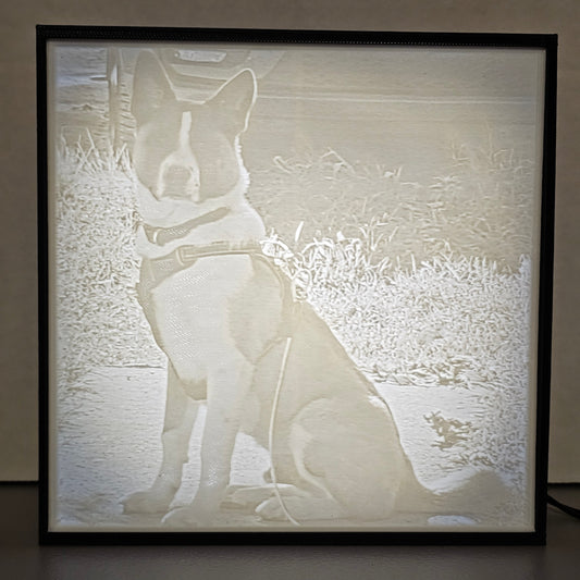 Custom Lithophane Light Box – Turn Your Photo Into 3D Art