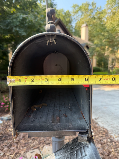 Custom 3D Printed Mailbox Door Replacement – With Latch & Address Numbers