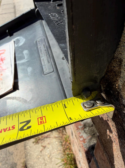 Replacement Door for Plastic Mailbox – Style 2 – Front Options: Plain, Text, or Decorative Figure (Copy)