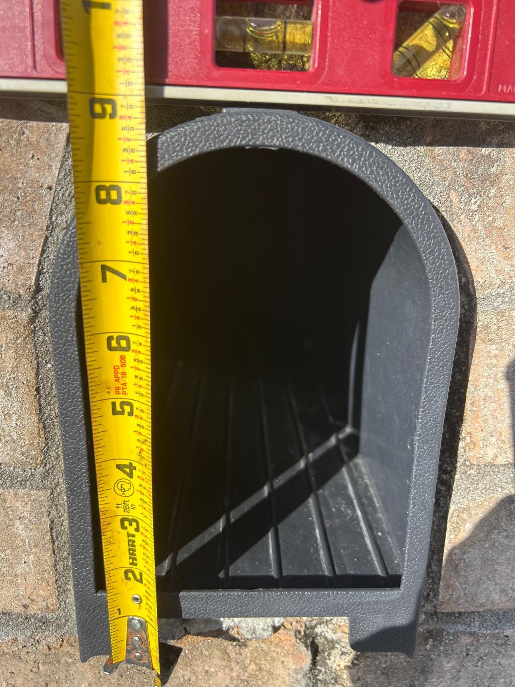 New 3D printed replacement door for Design 7 plastic mailbox