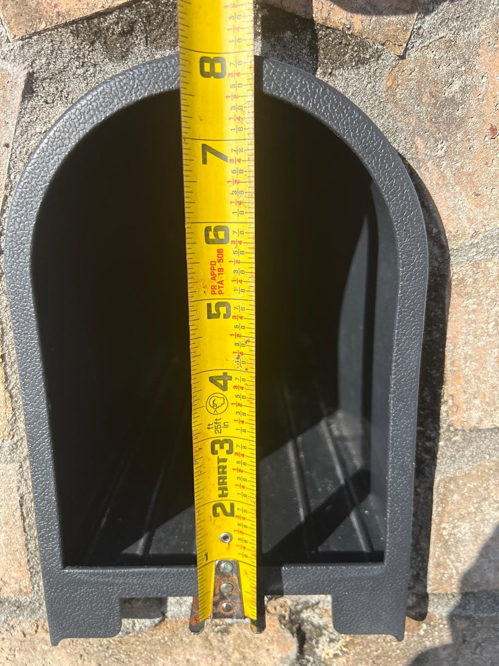 Plastic mailbox door replacement Design 7