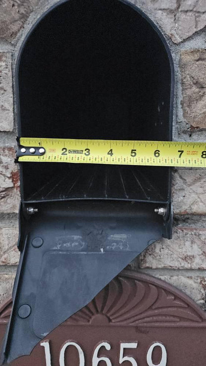 Plastic mailbox door replacement Design 8