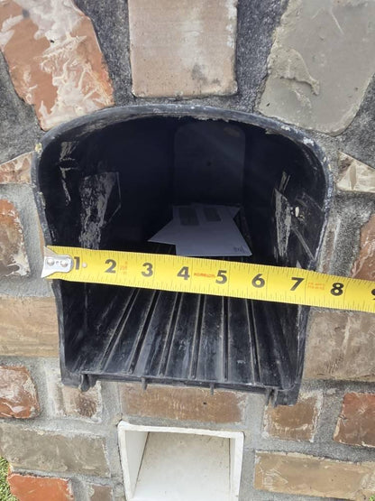 Plastic mailbox door replacement Design 9