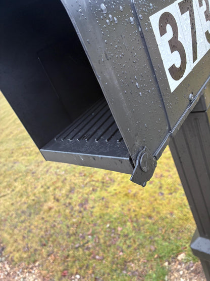Plastic mailbox door replacement Design 6