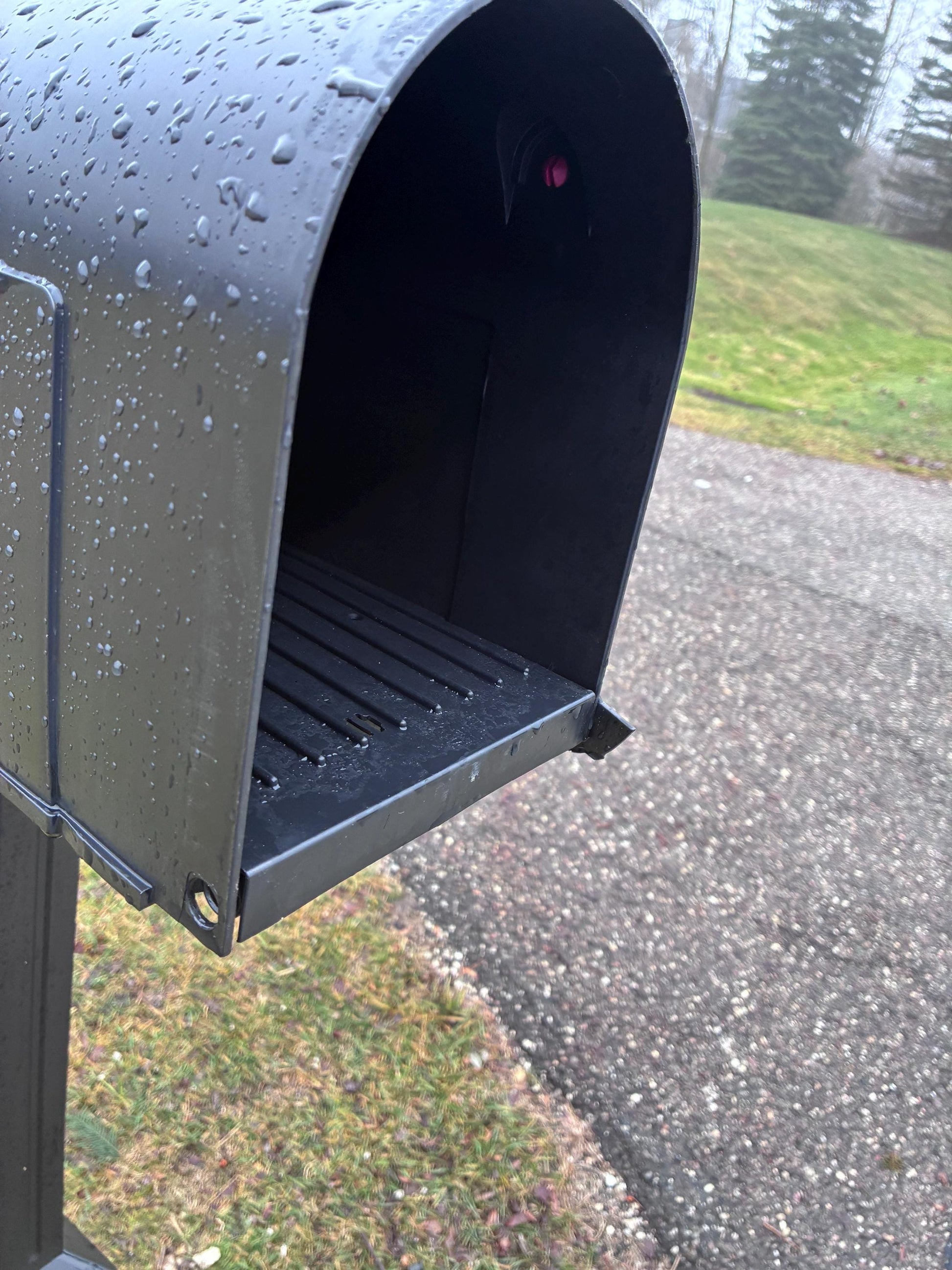 Design 6 mailbox hinge hole location