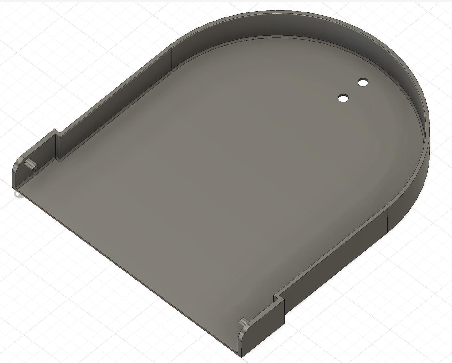 New 3D printed replacement door for Design 14 plastic mailbox