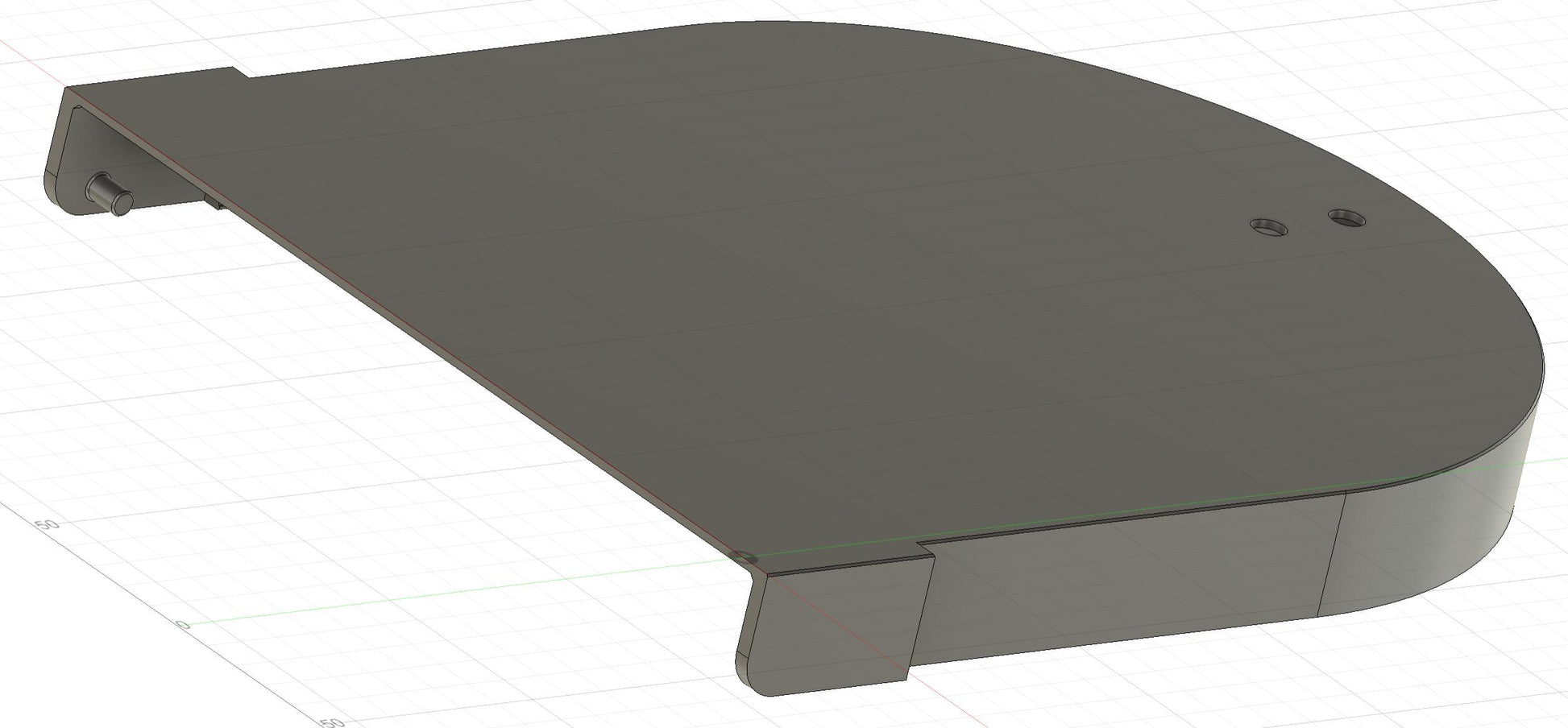 Design 14 mailbox hinge hole location