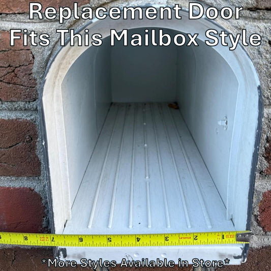 Design 4 plastic mailbox this replacement door fits