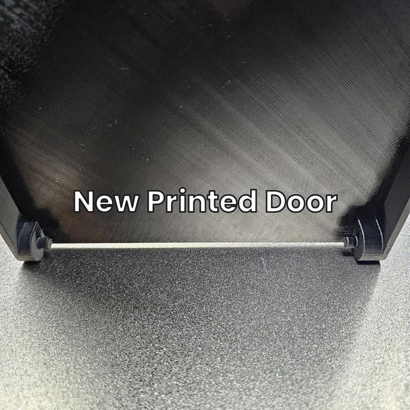 New 3D printed replacement door for Design 11 plastic mailbox