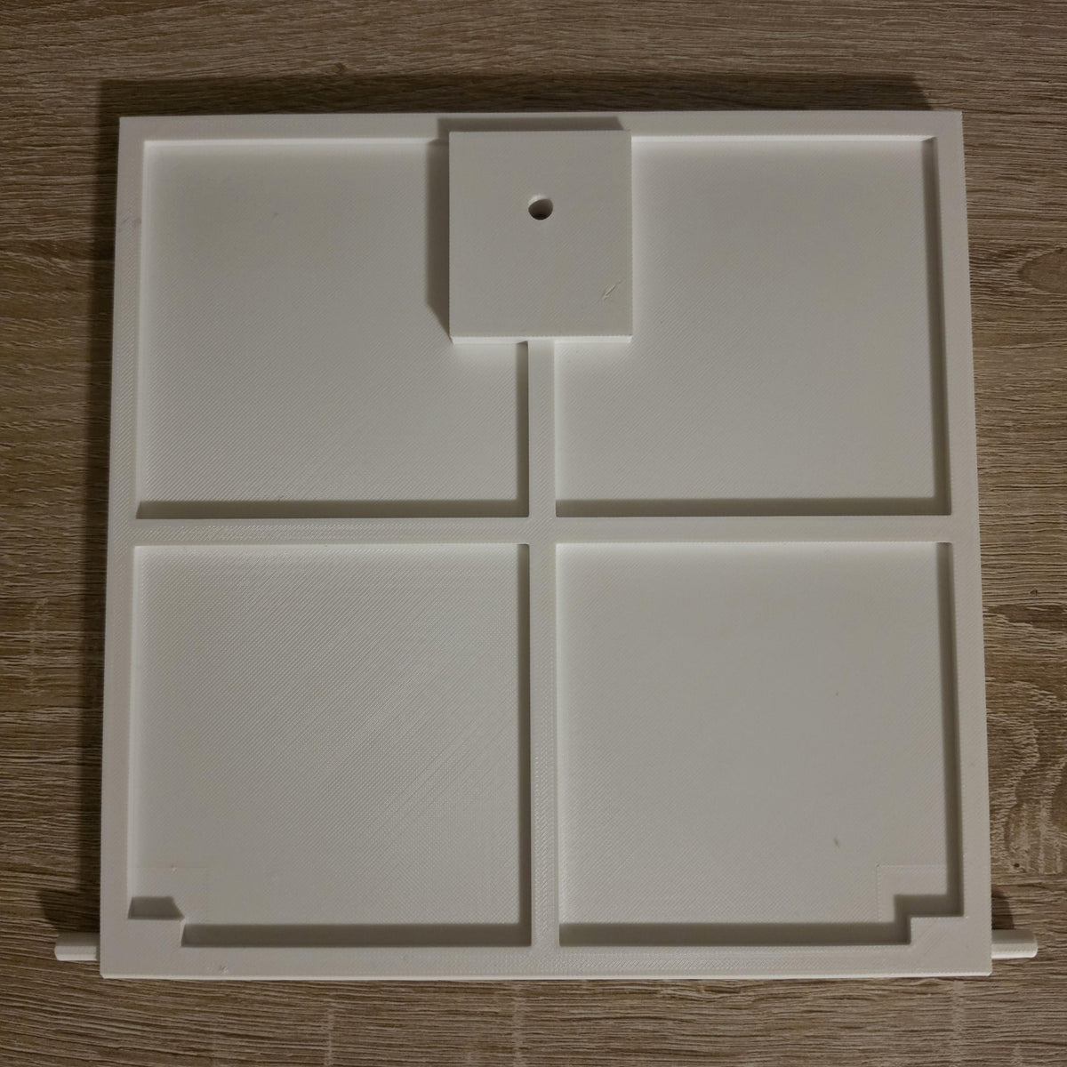 New 3D printed square replacement door, back