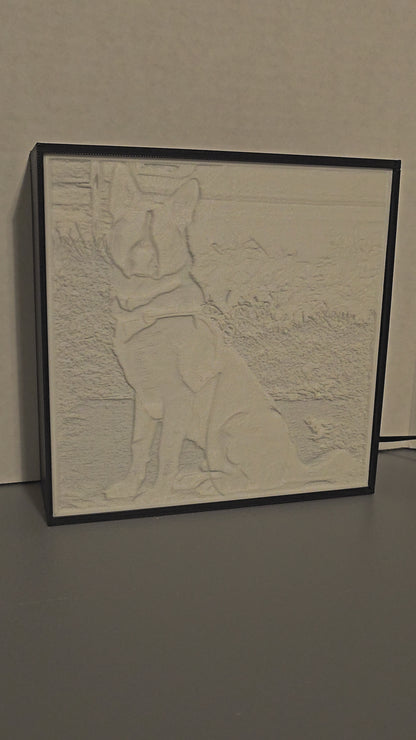 Custom Lithophane Light Box – Turn Your Photo Into 3D Art