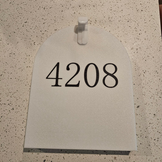 Custom 3D Printed Mailbox Door Replacement – With Latch & Address Numbers