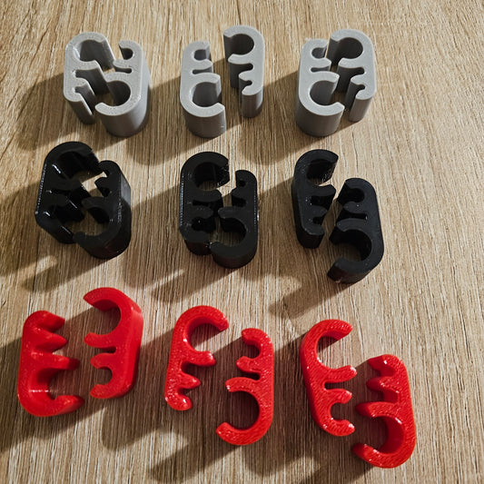 Fishing Rod Clips – Snap-On 2-Piece Rod Holder for Transport & Storage